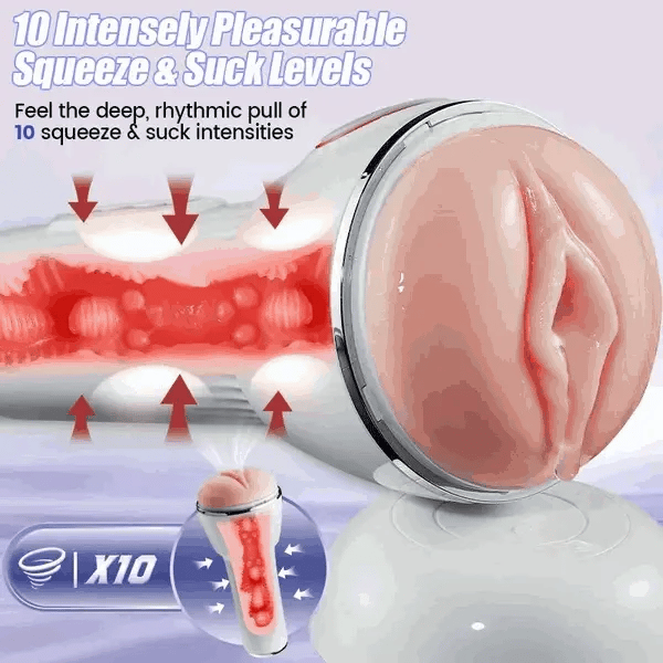Leten Hatano Yui IV: Licking & Suction Stroker with Vibration and Moans