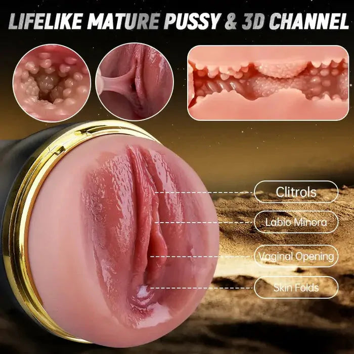 Magnetron: Ultra-Tight Suction Stroker with 10 Vibration & 5 Suction Modes