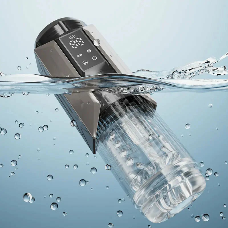 Ironclad: Deep-Throat Stroker with Suction, Vibration & Automatic Thrusting
