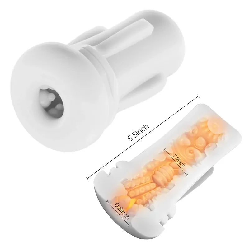 Torque: Wearable Hands-Free Masturbator with Auto-Lube and 9 Piston Modes