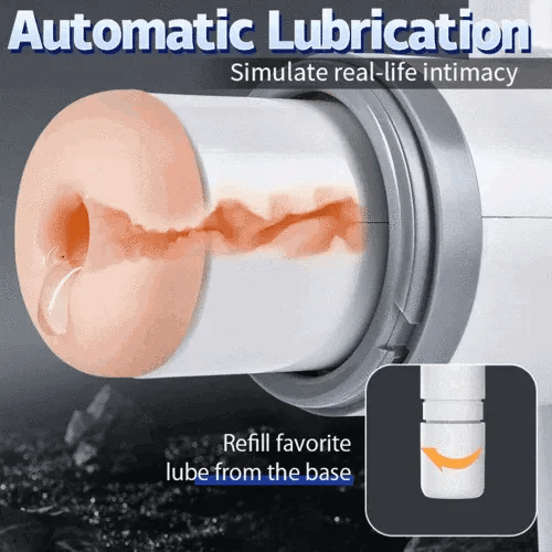 Torque: Wearable Hands-Free Masturbator with Auto-Lube and 9 Piston Modes