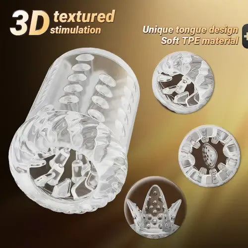 Beastmode: 5-in-1 Stroker with Thrusting, Rotation, Licking & Vibration