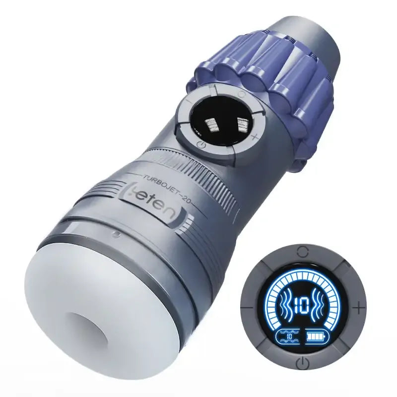 Leten TurboJet: Suction Stroker with 10 Modes, Vibration & Moans