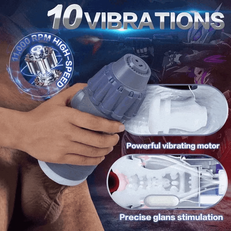Leten TurboJet: Suction Stroker with 10 Modes, Vibration & Moans