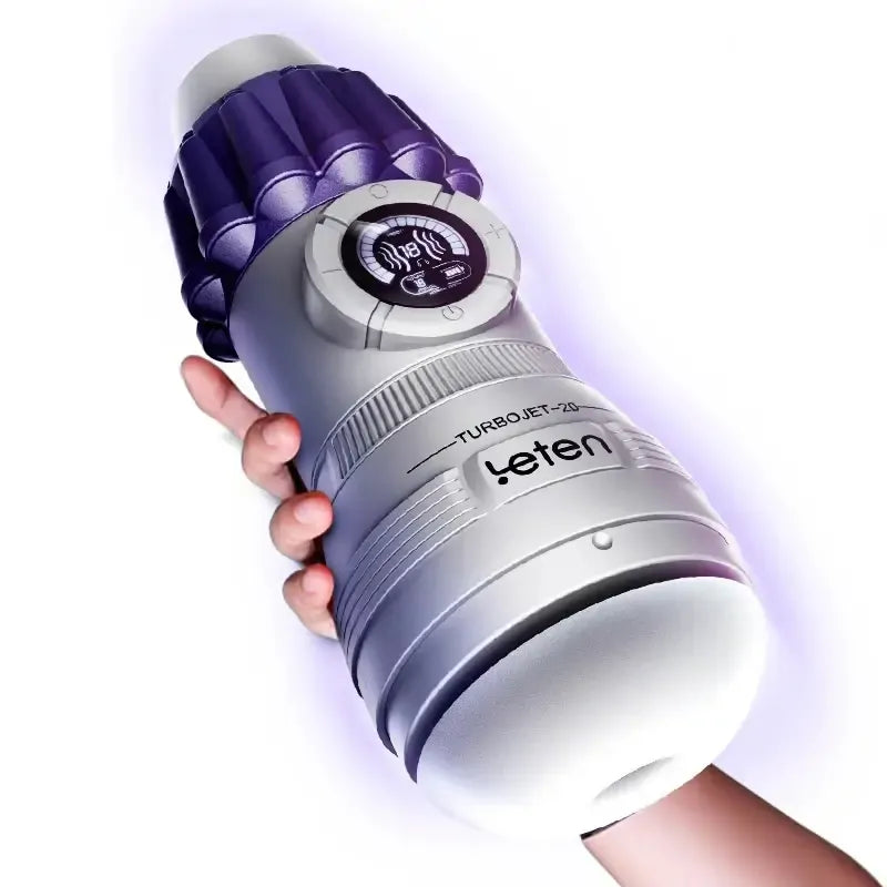 Leten TurboJet: Suction Stroker with 10 Modes, Vibration & Moans