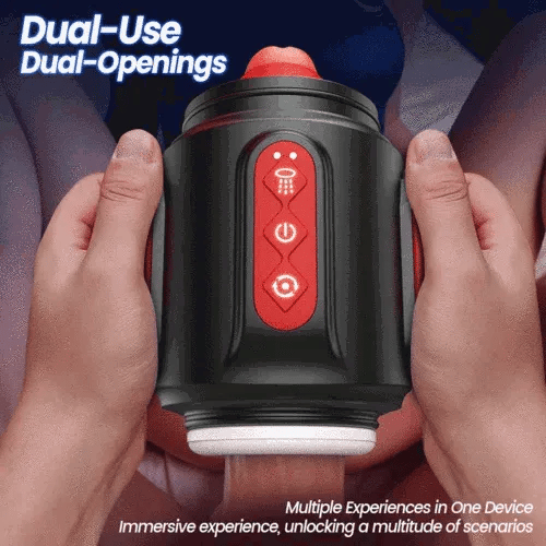 HydraSpin: Hydro Rotating Stroker with Water Flow, 10 Vibrations & Detachable Cap