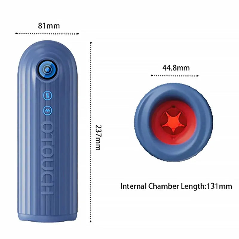 Submarine: IPX7 Fully Waterproof Male Masturbator with Thrusting, Vibration & 360° Contraction