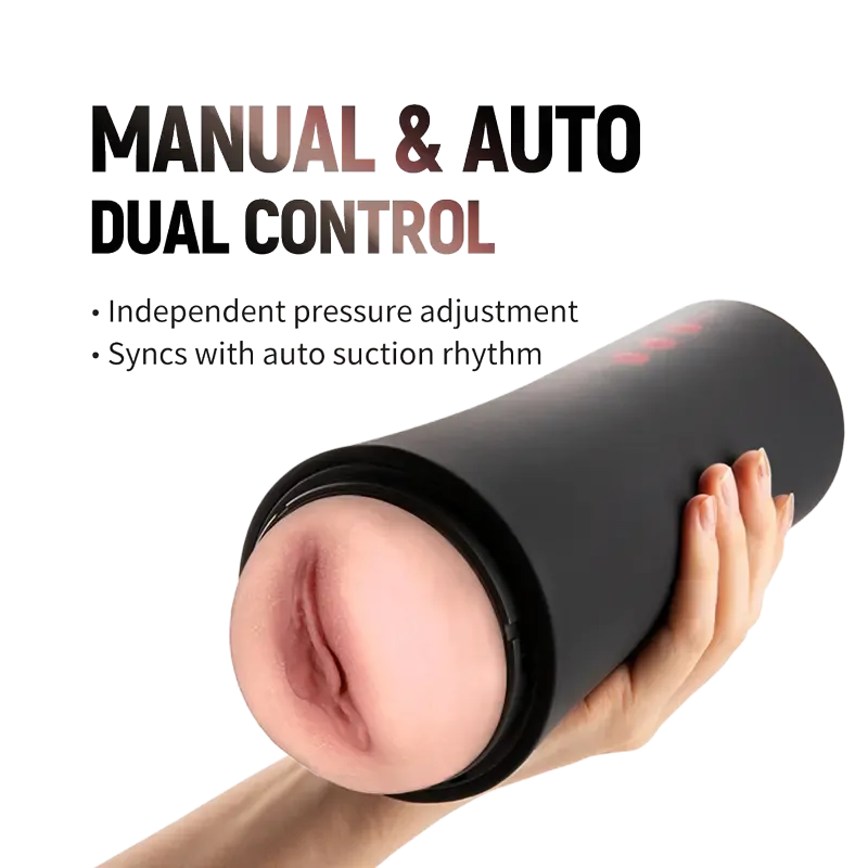 Inscup 4: Automatic Stroker with Gen-2 Suction, Contraction & Magnetic Privacy Lock