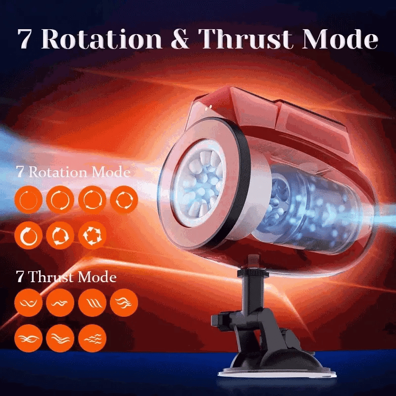 Maverick: Dual-Entry Stroker with Thrusting, Rotation & Vibration