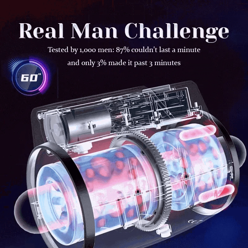 Maverick: Dual-Entry Stroker with Thrusting, Rotation & Vibration