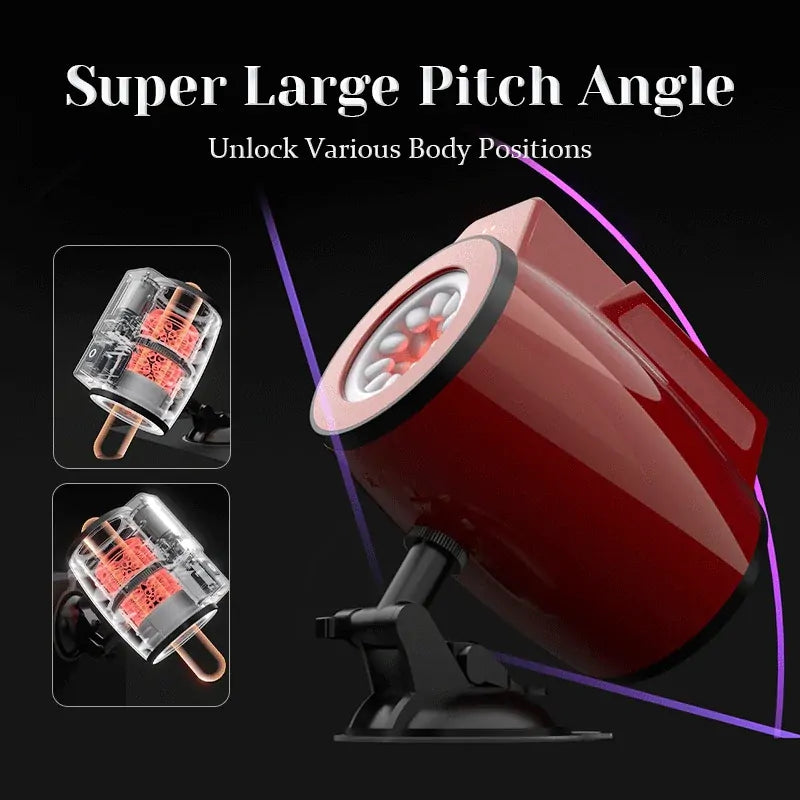 Maverick: Dual-Entry Stroker with Thrusting, Rotation & Vibration