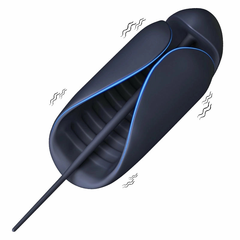 Fury: Dual-Motor Glans Trainer with 10 Modes & Urethral Sound Design