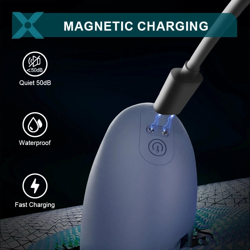 Fury: Dual-Motor Glans Trainer with 10 Modes & Urethral Sound Design