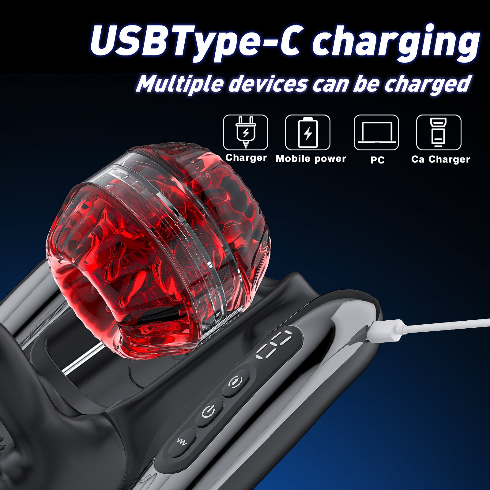 XG21 PLUS: 3-in-1 Automatic Masturbator & Endurance Trainer with 9 Telescoping & Vibration Modes
