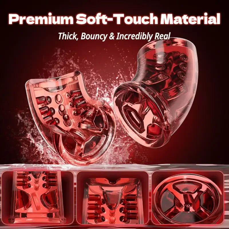 Fusion: Blowjob Masturbator with 9 Thrust, 9 Rotation & 9 Suction Modes