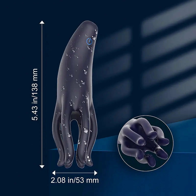 Savage: Monster Tentacle Glans Vibrator with 10 Modes