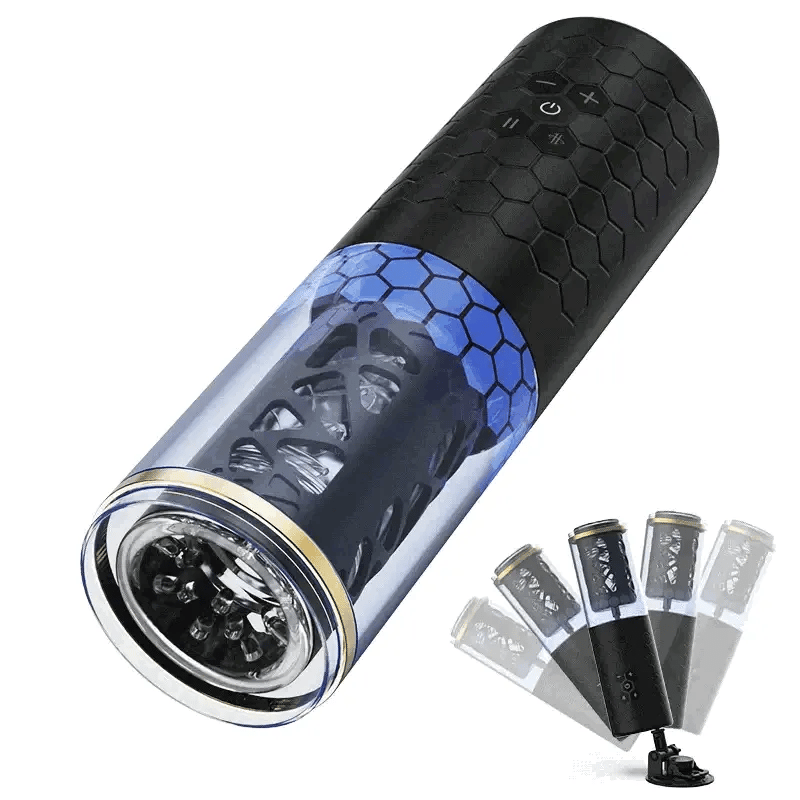 Wade: Hands-Free Male Masturbator with 10 Thrusting & Rotating Modes and Speeds