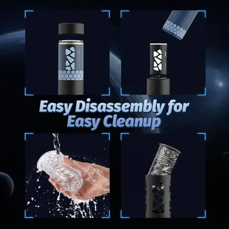 Wade: Hands-Free Male Masturbator with 10 Thrusting & Rotating Modes and Speeds