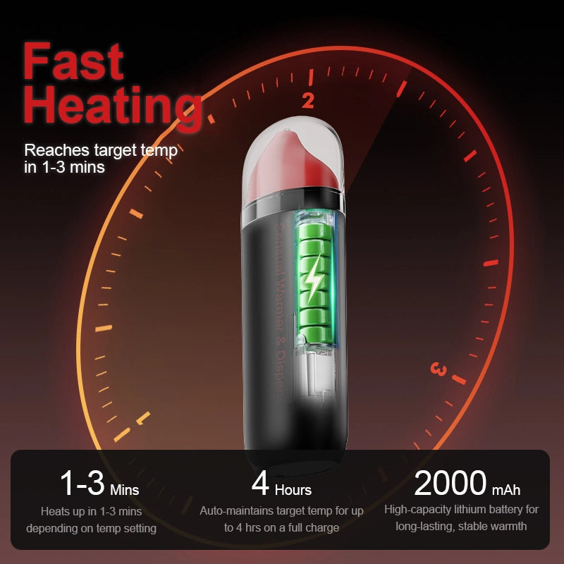 WarmDrop: Lube Warmer & Dispenser with Consistent Warmth