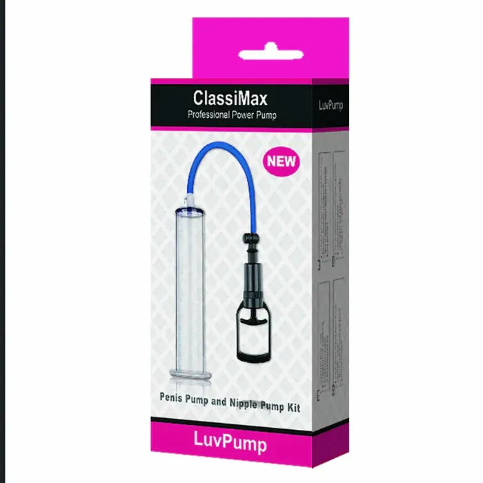 ClassiMax: Manual Penis Pump with Steady Vacuum, Pressure Release & Clear Scale