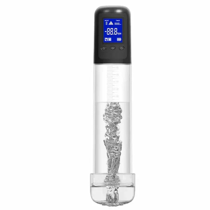 Smart Automatic Penis Pump with 5 Suction Levels, 6 Rhythmic Modes & LCD Display