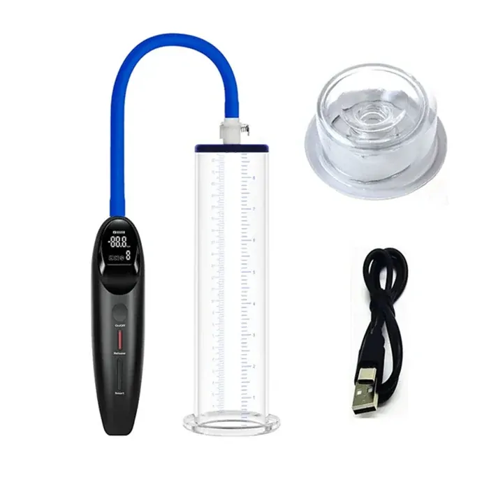 Smart Electric Penis Pump: Automatic & Manual Control with Memory and LCD