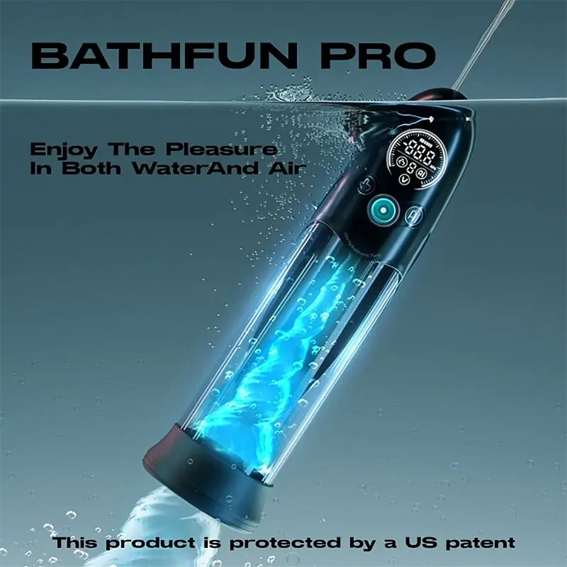 LuvPump Bathfun Pro: Smart Water-Therapy Stroker with AI-Guided Control