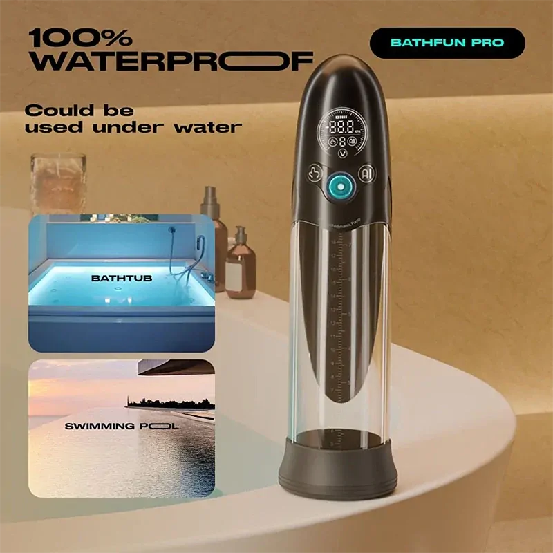 LuvPump Bathfun Pro: Smart Water-Therapy Stroker with AI-Guided Control