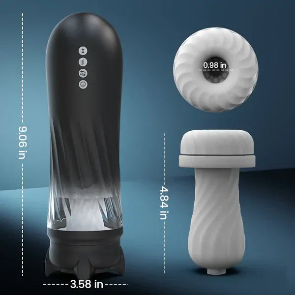 Warlord: Rocket Stroker with 500 Thrusts/Min, Heating, Vibration & Rotation