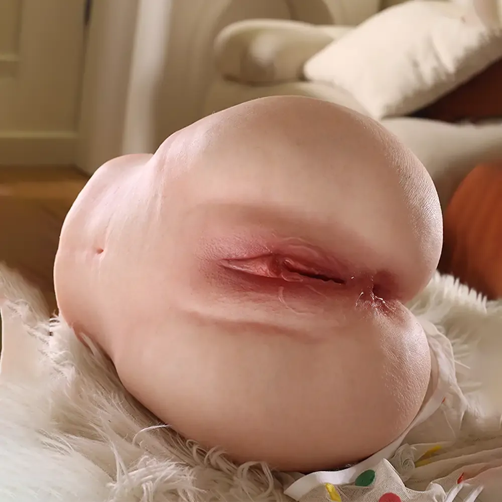 Aiko: 8.73 lb Liquid Silicone Round-Booty Pocket Pussy
