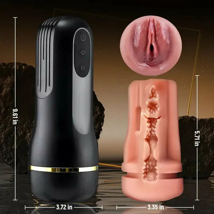 Magnetron: Ultra-Tight Suction Stroker with 10 Vibration & 5 Suction Modes