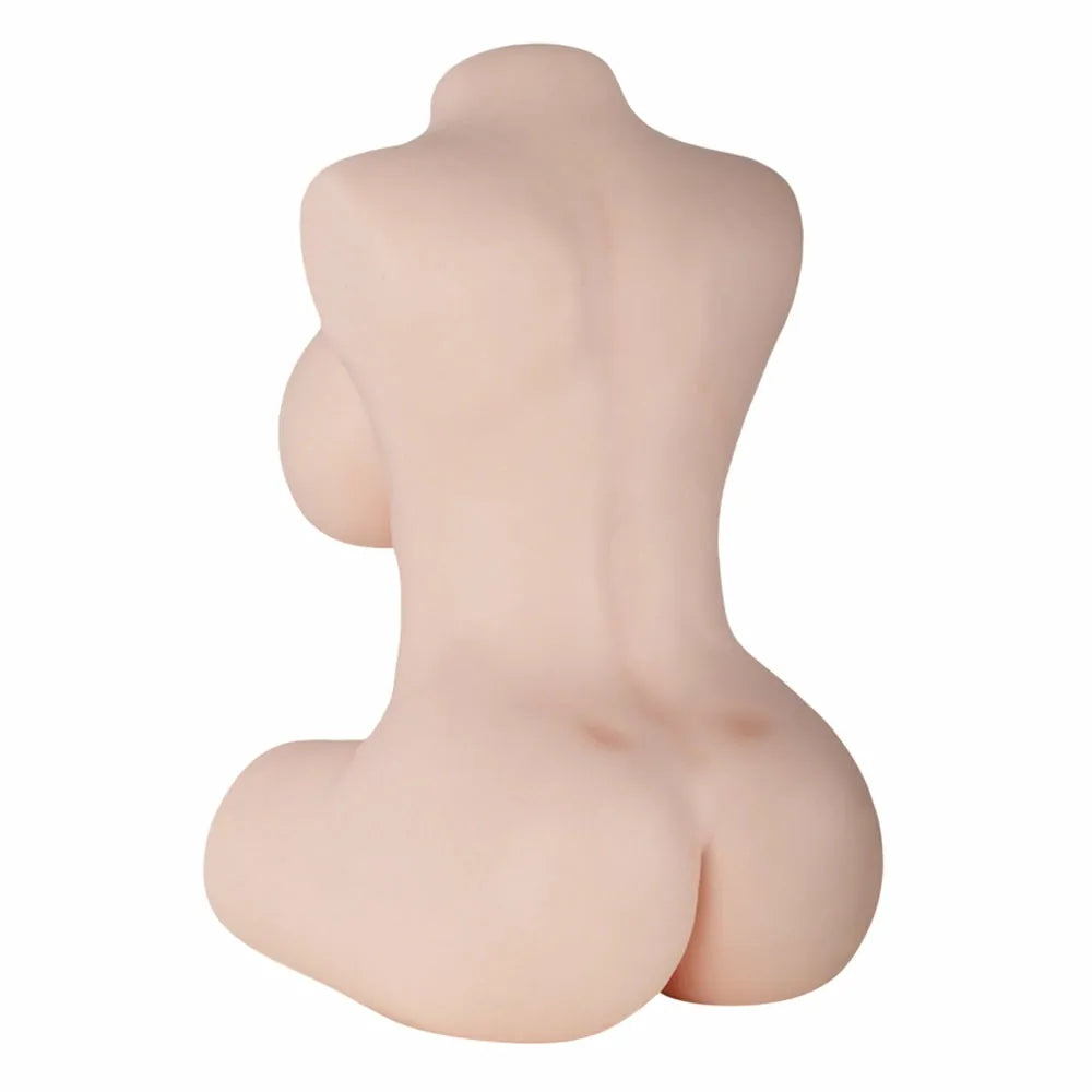 Lucinda: 30 lb Full Silicone Sex Torso with Gel Breasts & Dual Tunnels