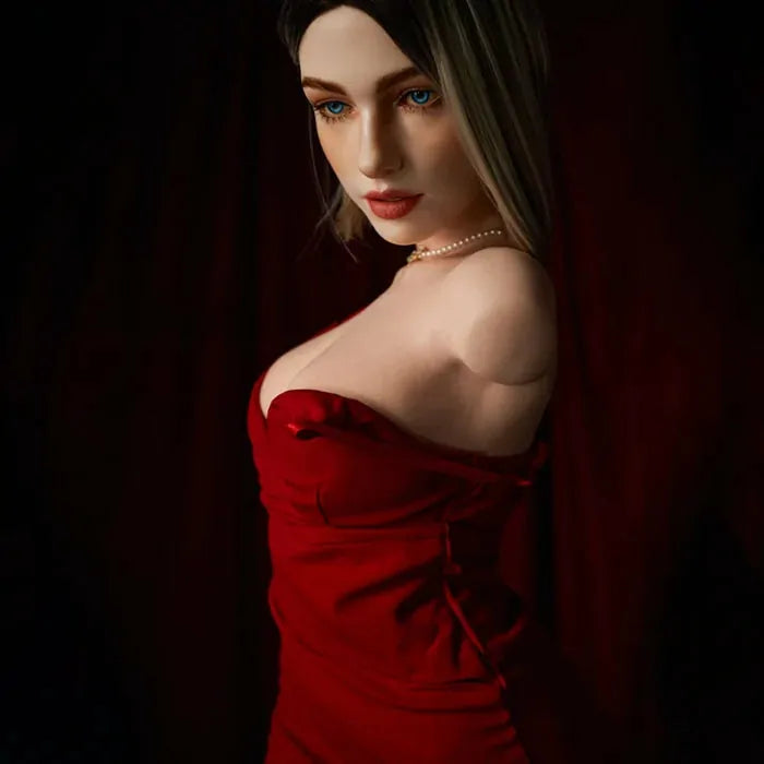 Ingrid: 18.5 kg Full Silicone Sex Doll Torso with Head, Movable Jaw